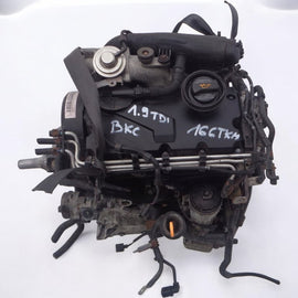 Motor Skoda VW BKC 1.9 TDI 105PS 77kW 166TKm Diesel Engine Komplett