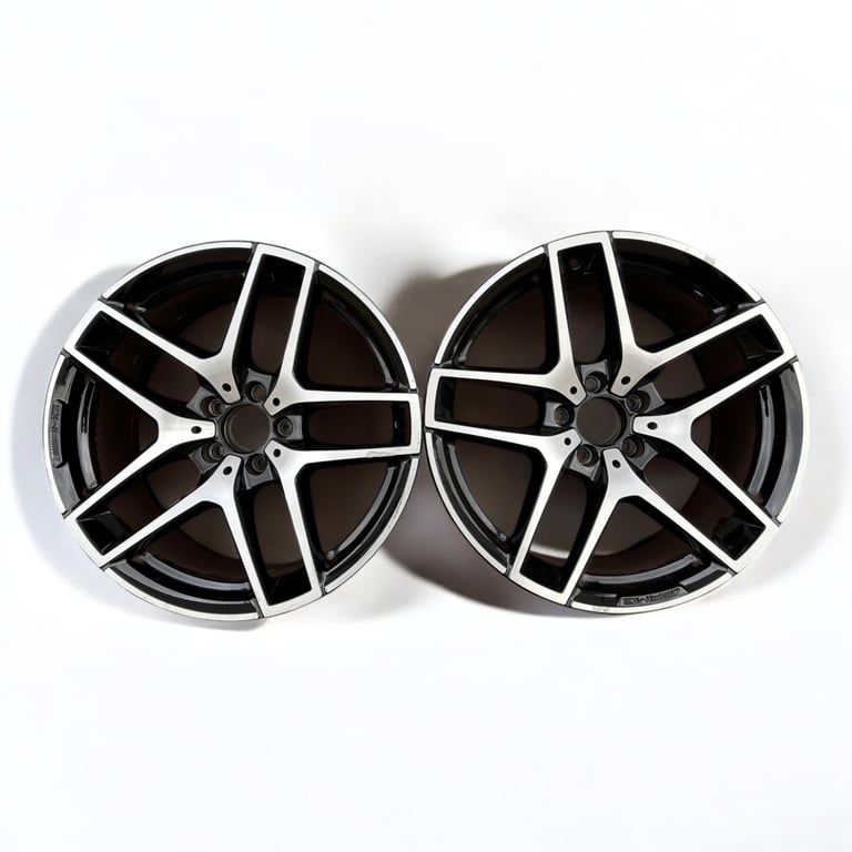 1x Alufelge 19 Zoll 9.0" 5x112 20ET A2534013100 Mercedes-Benz Glc Rim Wheel FEL5461601030xs