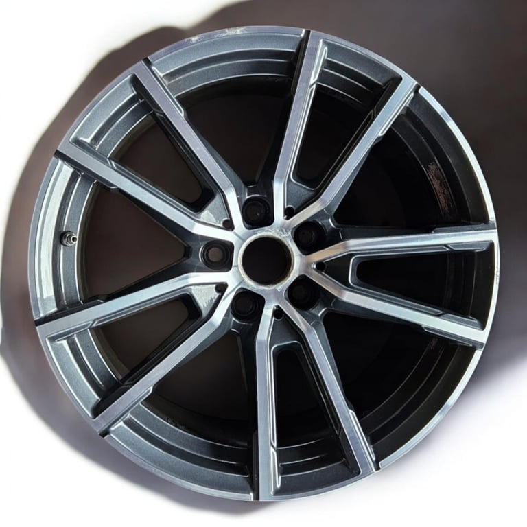 1x Alufelge 18 Zoll 8.5" 5x112 40ET Glanz Graphit 6897082 BMW 3 G21 G20