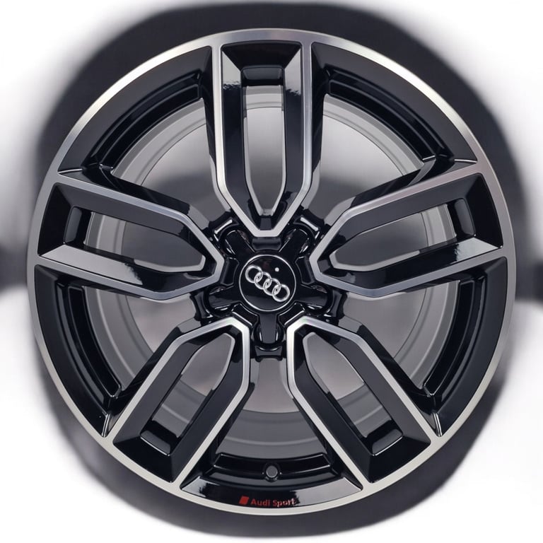 4x Alufelge 18 Zoll 7.5" 5x112 51ET Audi Rim Wheel