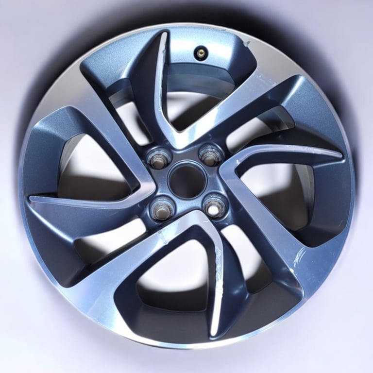 1x Alufelge 16 Zoll 6.5" 4x100 40ET Glanz Graphit Mg Corsa E D Rim Wheel FEL2788436590xf