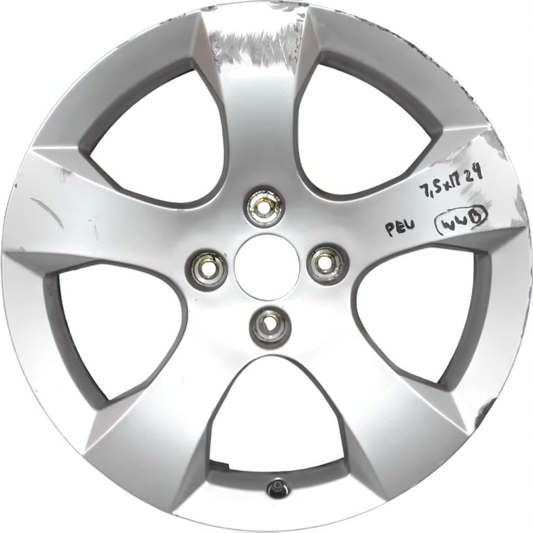 1x Alufelge 17 Zoll 7.5" 4x108 29ET 9673738677 Peugeot 3008 Rim Wheel