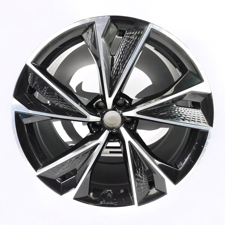 1x Alufelge 22 Zoll 10.5" 5x112 19ET Glanz Silber 4K0601025AT Audi Rim Wheel FEL8147552200af