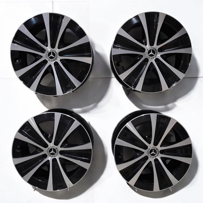 4x Alufelge 18 Zoll 8.0" 5x112 43ET A2134013700 Mercedes-Benz W213 Rim Wheel FEL3370152551hd