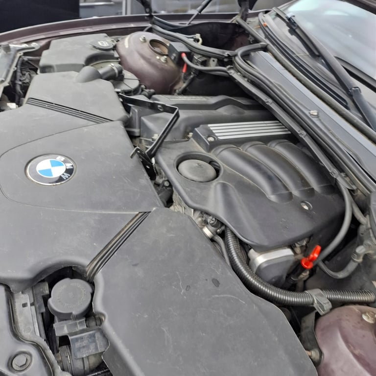 Motor BMW E46 652552541 2.0 Benzin Engine Unkomplett