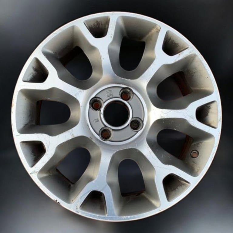 1x Alufelge 16 Zoll 6.5" 4x98 35ET Glanz Graphit 51940830 Fiat 500 Mg Rim Wheel