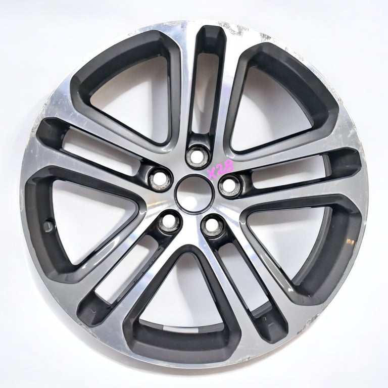1x Alufelge 18 Zoll 7.5" 5x108 46ET Glanz Silber GX7M-1007-DB Jaguar Xe Xf Mg FEL2773563460dn