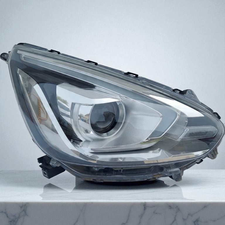 Frontscheinwerfer Mitsubishi Mirage II Space Star W3014 W3015 Xenon Rechts