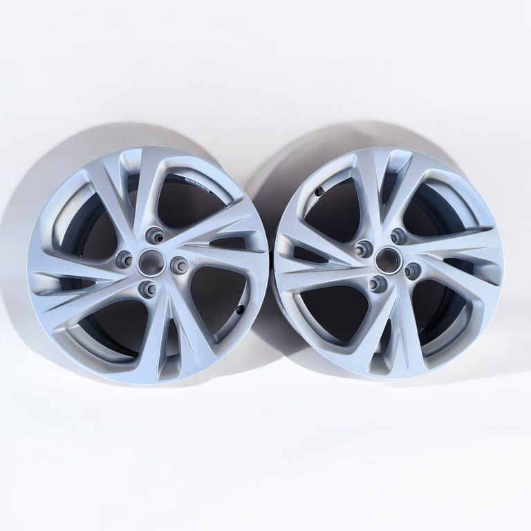 1x Alufelge 17 Zoll 7.0" 4x108 38ET Glanz Silber 39182182 Opel Rim Wheel