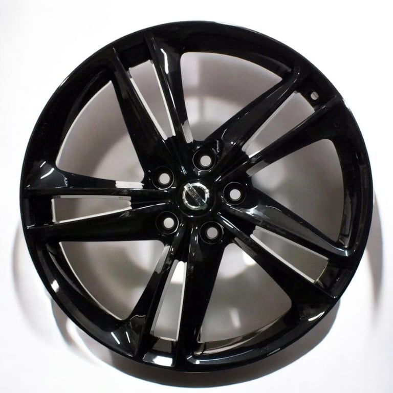 1x Alufelge 19 Zoll 7.0" 5x114.3 40ET Glanz Schwarz KE409-4C400 Nissan Xtrail FEL7712937019pm
