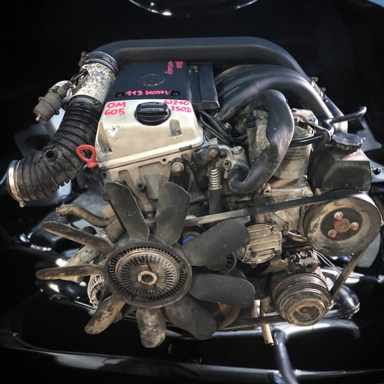 Motor Mercedes-Benz W210 OM605 2.5 113PS 329TKm Diesel Engine Komplett MOT9351991594qe