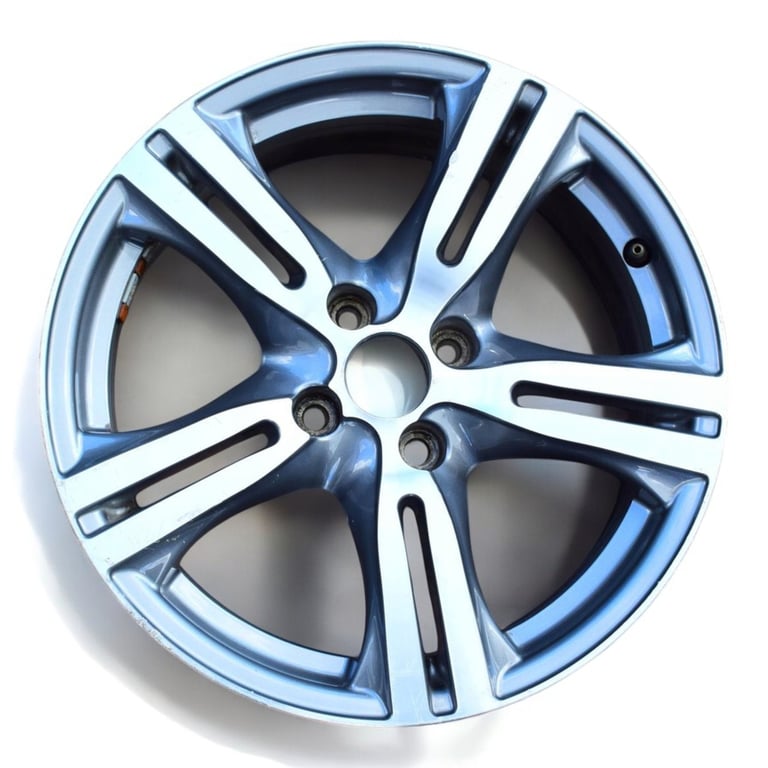 1x Alufelge 17 Zoll 7.5" 4x108 32ET Glanz Grau Mg Sw Rim Wheel