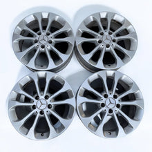 Laden Sie das Bild in den Galerie-Viewer, 4x Alufelge 17 Zoll 6.5" 5x112 38ET Silber 1564011700 Mercedes-Benz Glb Gla FEL7719491080bo