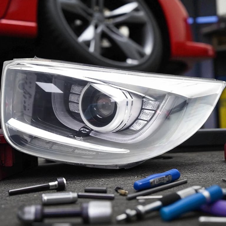 Frontscheinwerfer Kia Hatchback Picanto 92101-G63 Links Scheinwerfer Headlight