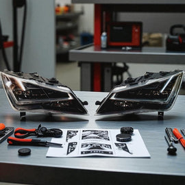 Frontscheinwerfer Seat Leon 5F1941007B LED Ein Stück (Rechts oder Links)