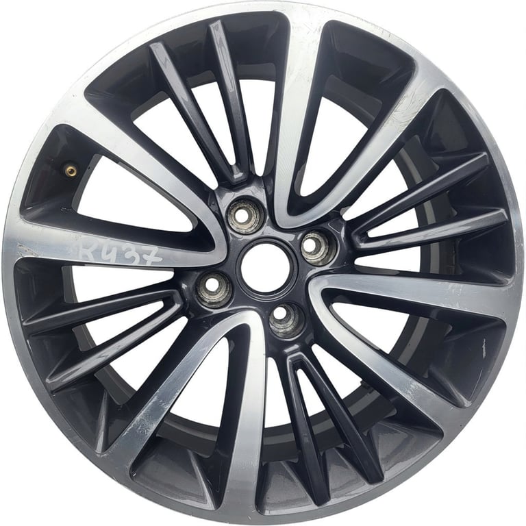 1x Alufelge 17 Zoll 6.5" 4x108 20ET 672044871 Opel Crossland X Rim Wheel