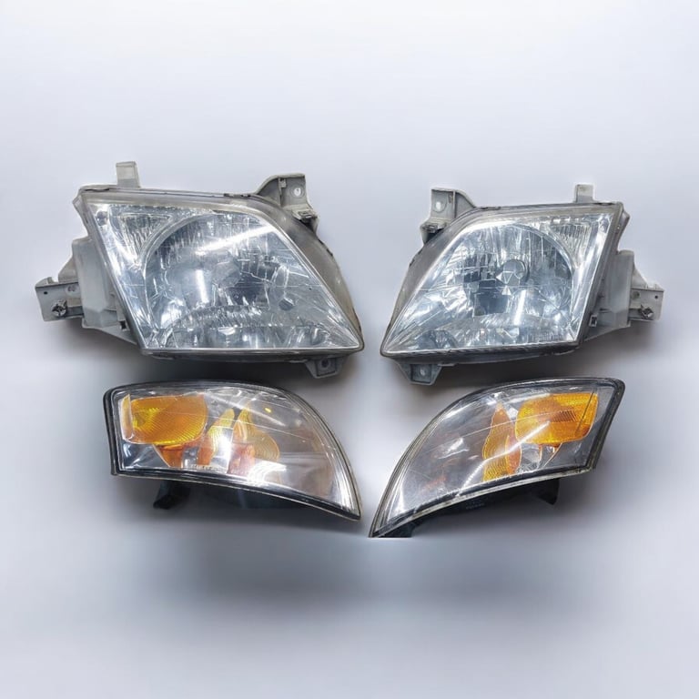 Frontscheinwerfer Mazda Mpv II Ein Satz Scheinwerfer Headlight