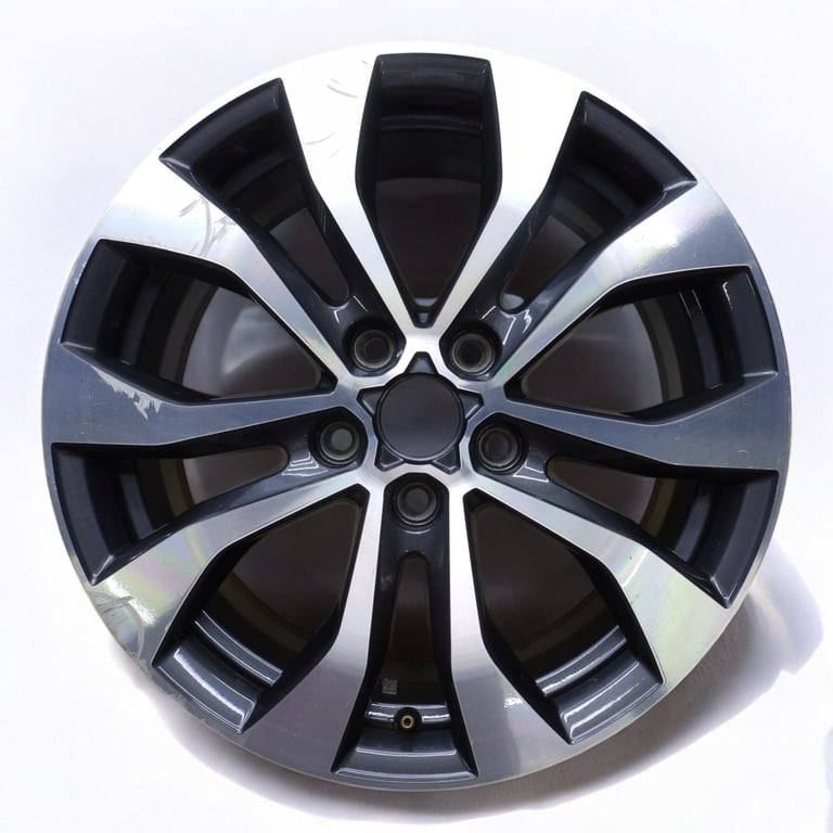 1x Alufelge 17 Zoll 7.0" 5x114.3 43ET Glanz 403007202R Renault Talisman