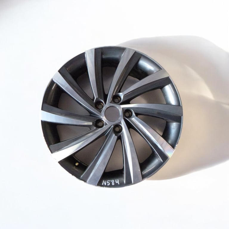 1x Alufelge 18 Zoll 7.5" 5x112 48ET 5E3601025 Skoda Octavia Rim Wheel FEL6727300520ls