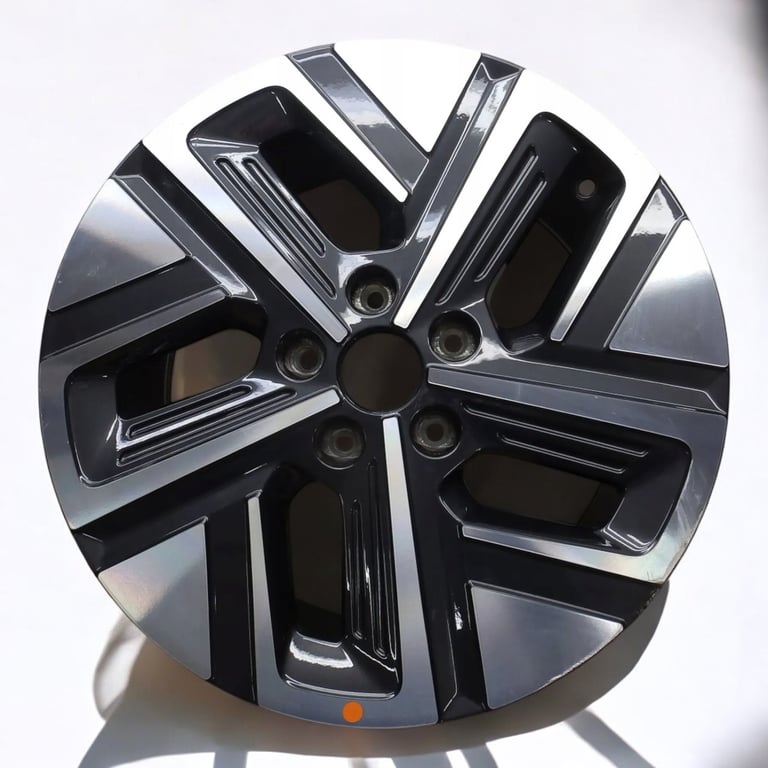 1x Alufelge 17 Zoll 7.0" 5x114.3 50ET Glanz Graphit 52910-DD100 Hyundai Kona Mg