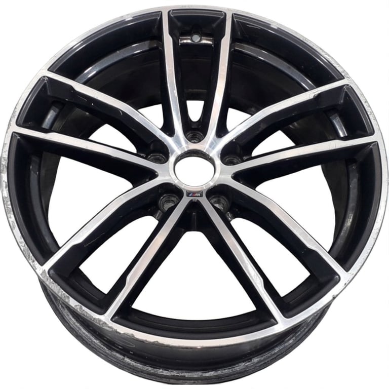 1x Alufelge 18 Zoll 8.0" 5x112 30ET 7855081 BMW 5 G31 G30 Rim Wheel