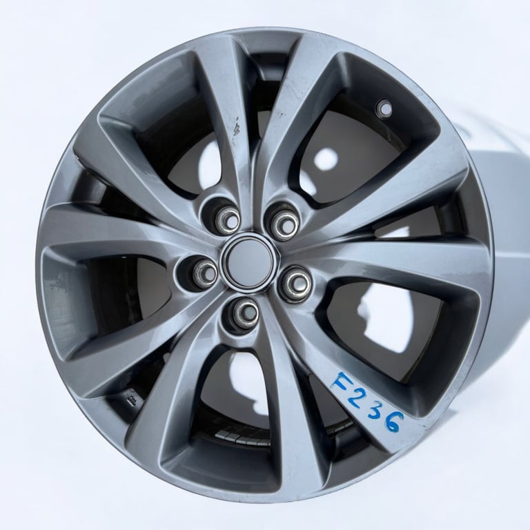 1x Alufelge 18 Zoll 7.0" 5x114.3 45ET Glanz 9965787080 Mazda Cx-30 Rim Wheel