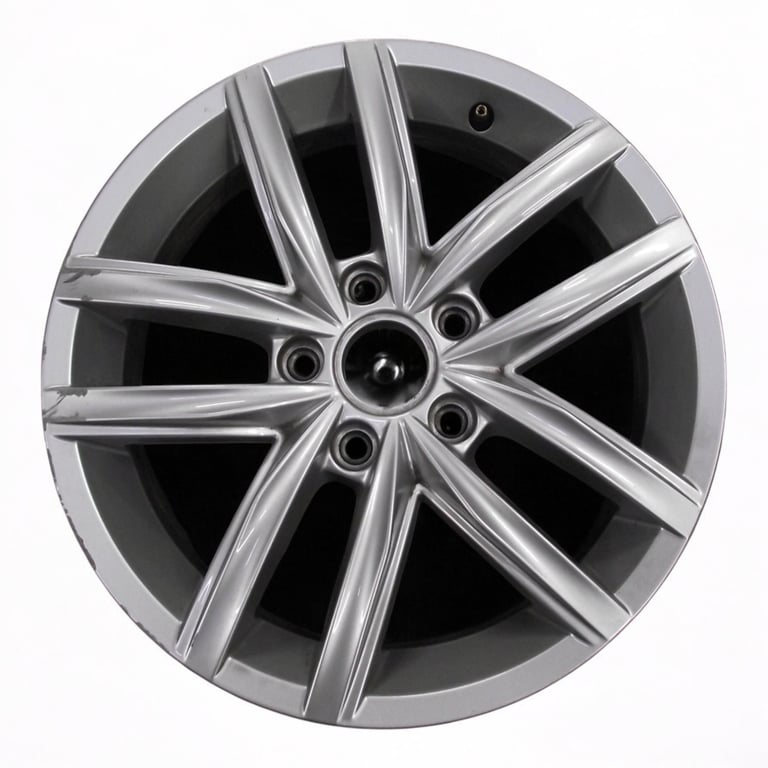 1x Alufelge 16 Zoll 6.5" 5x112 46ET Glanz Silber 5G0601025CS Vw Rim Wheel FEL3257990028yw