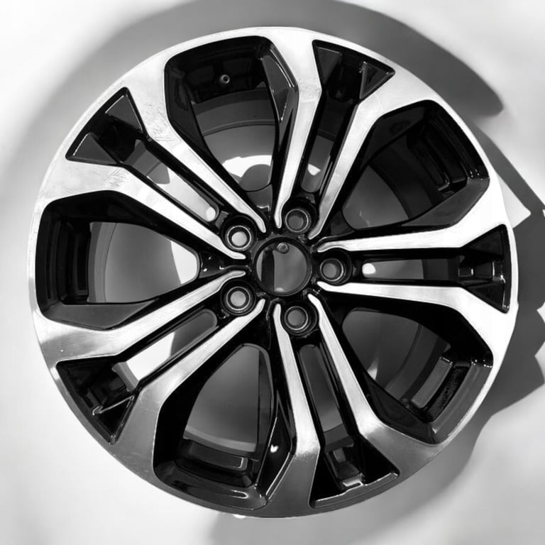 1x Alufelge 17 Zoll 7.0" 5x108 47,5ET Glanz Schwarz L1TC-1007-DA Ford Puma