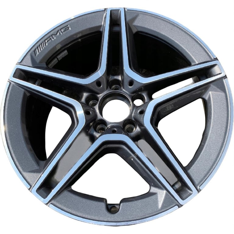 1x Alufelge 18 Zoll 8.5" 5x112 5L2-XL-9N8K Mercedes-Benz W205 Rim Wheel