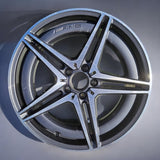 1x Alufelge 19 Zoll 8.5