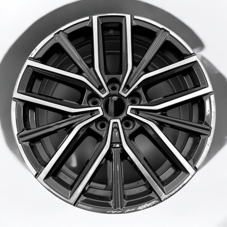 1x Alufelge 18 Zoll 7.5" 5x112 50ET Glanz Graphit 6891179 BMW F45 Mg Rim Wheel
