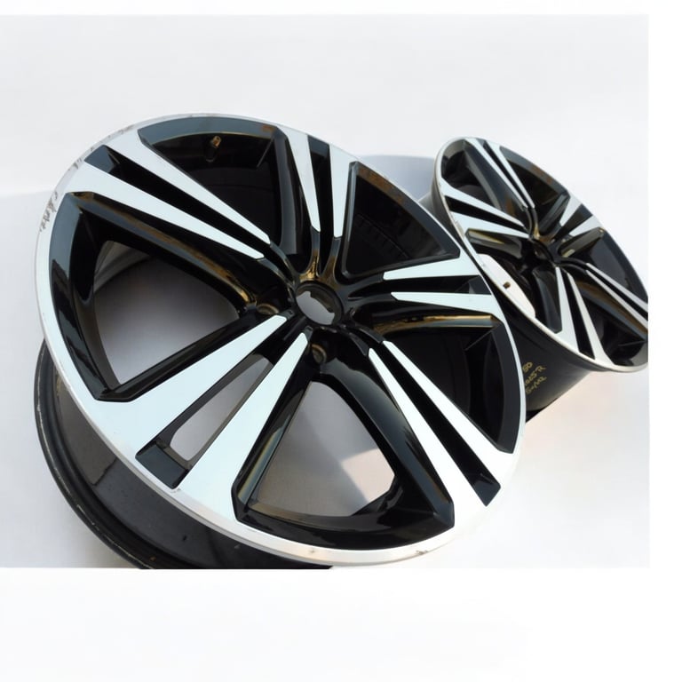 1x Alufelge 19 Zoll 8.0" 5x112 50ET Glanz Schwarz 5F0601025 Cupra Leon Rim Wheel