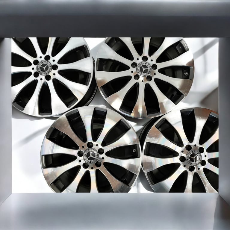 4x Alufelge 19 Zoll 8.0" 5x112 38ET A2534012200 Mercedes-Benz Glc Rim Wheel FEL8665268745ao