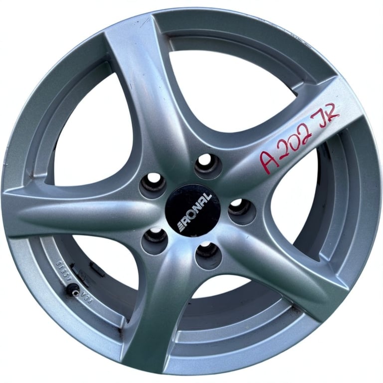 1x Alufelge 16 Zoll 6.5" 5x112 50ET KBA45819 Audi Golf Rim Wheel