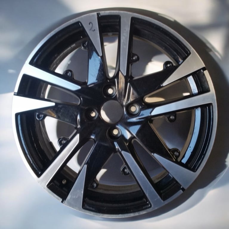 1x Alufelge 18 Zoll 7.0" 4x108 9828186880 Peugeot Rim Wheel