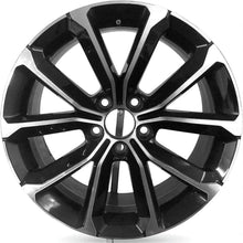 Load image into Gallery viewer, 1x Alufelge 17 Zoll 7.0" 5x108 40 5ET Glanz Schwarz 31471310 Volvo S60 V60 Ii FEL9757272376kb