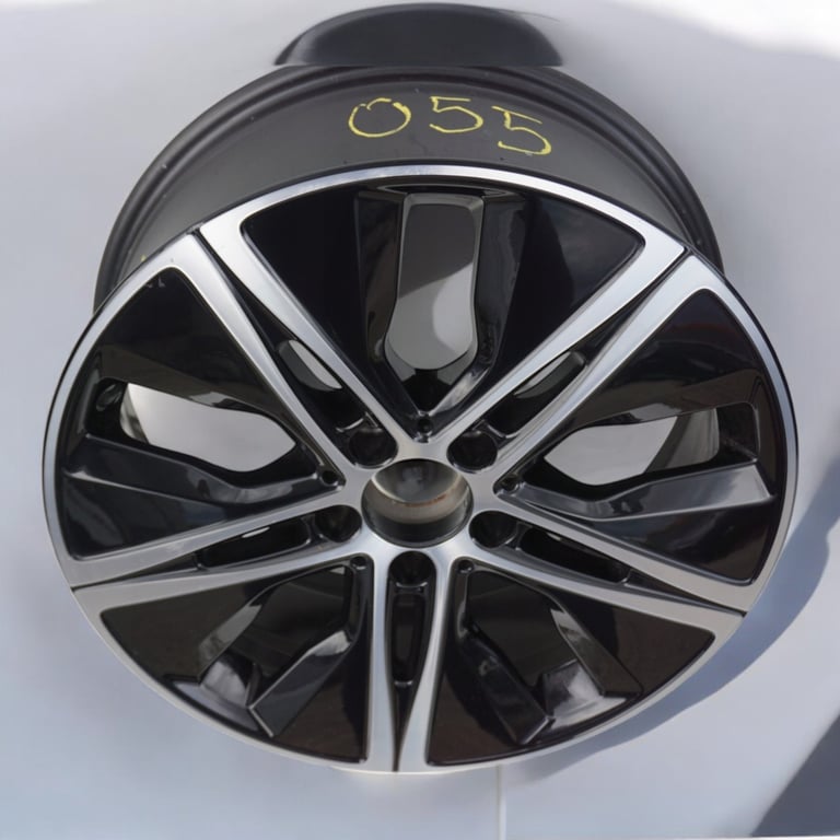 1x Alufelge 18 Zoll 7.5" 5x112 44ET Glanz Schwarz A2054018200 Mercedes-Benz FEL4299745116ij