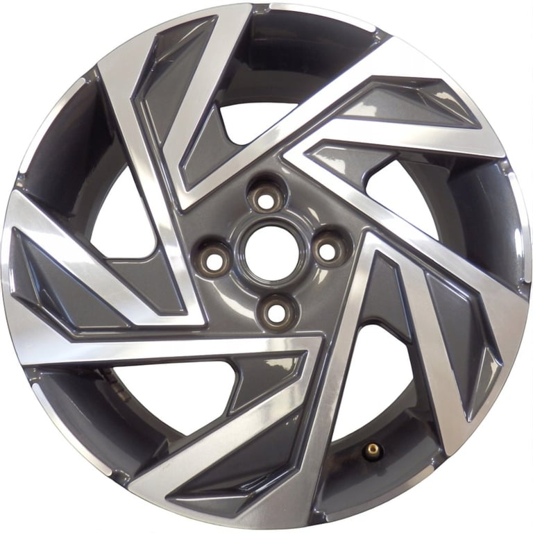 1x Alufelge 16 Zoll 6.0" 4x100 50ET 52910-Q0230 Hyundai I20 Iii Rim Wheel