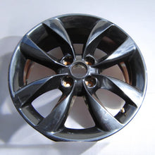 Laden Sie das Bild in den Galerie-Viewer, 1x Alufelge 16 Zoll 6.5&quot; 4x100 40ET Glanz Schwarz Opel Corsa Rim Wheel