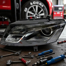 Laden Sie das Bild in den Galerie-Viewer, Frontscheinwerfer Audi Q5 8R0941029AF Xenon Links Scheinwerfer Headlight