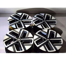 Load image into Gallery viewer, 4x Alufelge 17 Zoll 7.0&quot; 5x114.3 50ET Glanz Schwarz 52910-DD100 Hyundai Tucson