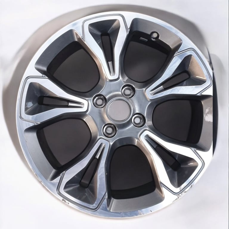 1x Alufelge 18 Zoll 7.0" 4x108 47ET Ford Fiesta Rim Wheel