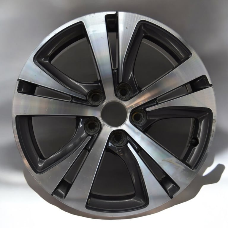 1x Alufelge 16 Zoll 7.0" 5x108 44ET Glanz Graphit 9677989977 Mg Rim Wheel