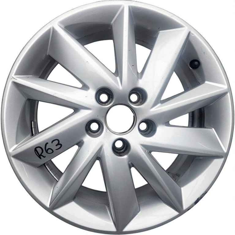 1x Alufelge 15 Zoll 6.0" 5x100 38ET 6J0601025M Seat Ibiza Iv Rim Wheel