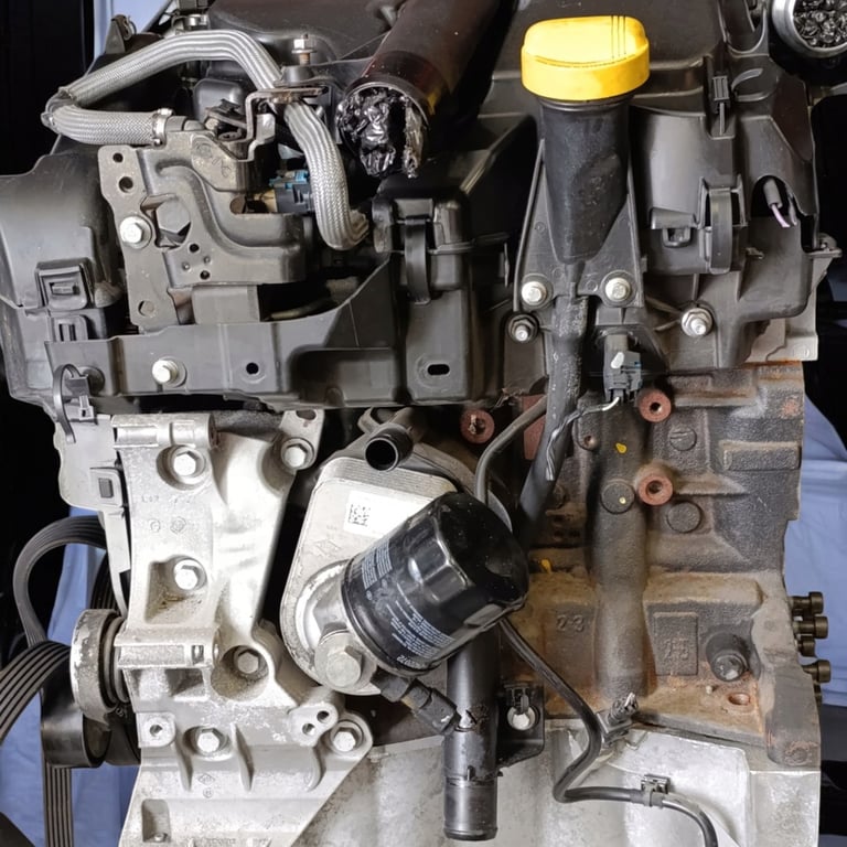 Motor Dacia Mercedes-Benz Nissan I K9K657 1.5 DCI 110PS 80TKm Diesel Unkomplett