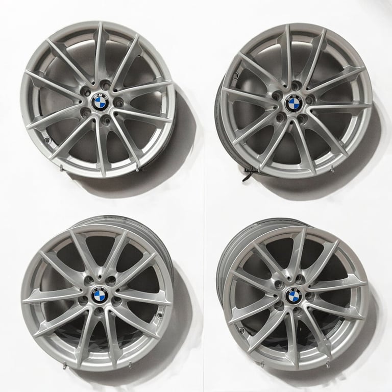 4x Alufelge 17 Zoll 7.5" 5x112 27ET Glanz Silber 6868217 BMW 5 G31 G30 Rim Wheel FEL3750724347cb
