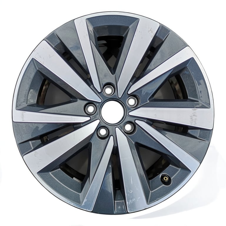 1x Alufelge 17 Zoll 7.0" 5x112 39ET Glanz Graphit 7N0601025 Mg Sharan Rim Wheel FEL1740182837xf