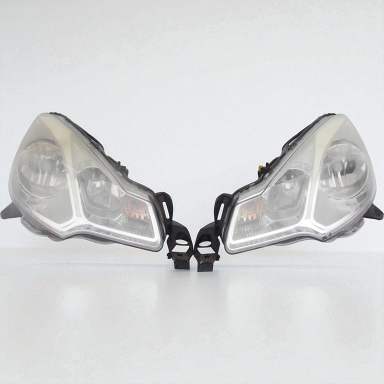 Frontscheinwerfer Citroën C3 II 9673814980 Ein Satz Scheinwerfer Headlight