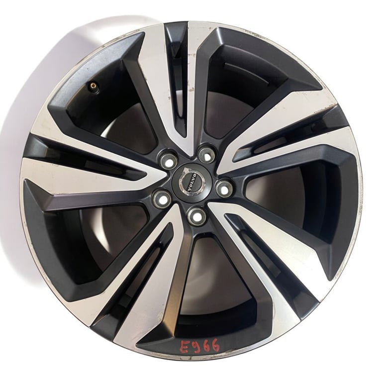 1x Alufelge 19 Zoll 8.0" 5x108 55ET Matt Graphit 31680201 Mg S60 V60 Rim Wheel