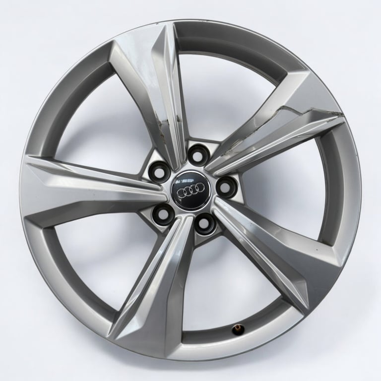 4x Alufelge 19 Zoll 7.0" 5x112 34ET Glanz Silber Audi Rim Wheel FEL8013572009gn